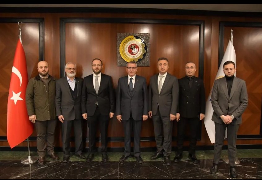 Şube Başkanımız Hasan Tahsin ŞENGÜL ve YK üyelerimiz Samsun Ticaret ve Sanayi Odası Baskanı Salih Zeki MURZİOĞLU'nu Ziyaret Etti.