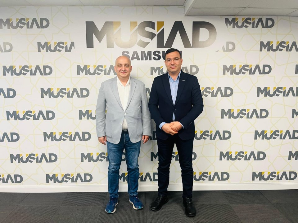 Demirören Haber Ajansı Samsun Bölge Müdürü Murat SANDIKÇI, Başkanımız Osman ÖĞÜTEN' i ziyaret etti.
