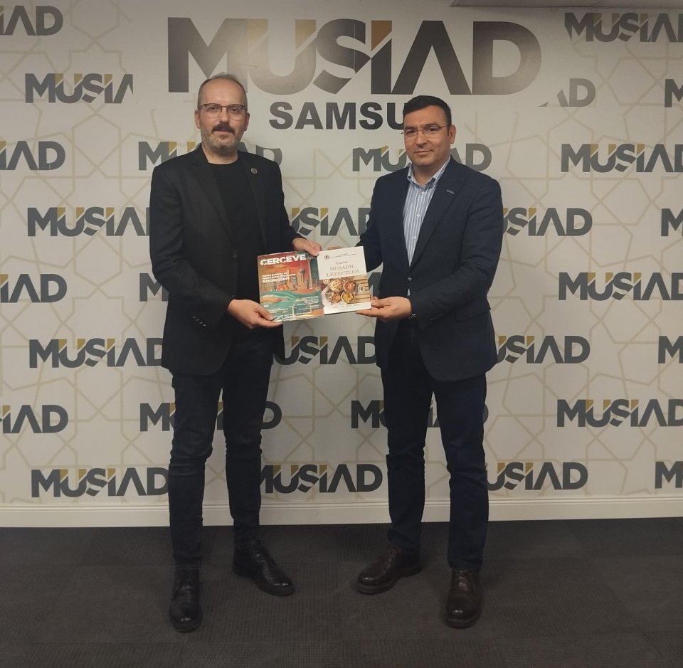 Samsun Balkan Türkleri Kültür Haberleşme ve Dayanışma Derneği Başkanı Adem TUĞRAL ve YK üyeleri, Başkanımız Osman ÖĞÜTEN'i ziyaret etti.