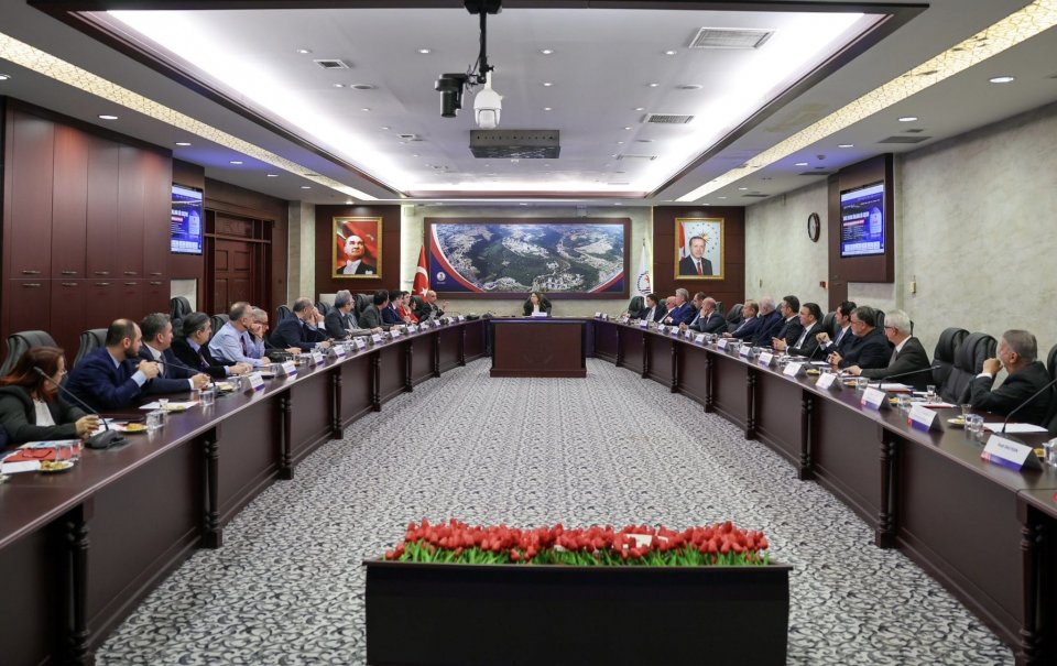 Ondokuz Mayıs Üniversitesi Danışma Kurulu Toplansına Başkanımız Osman ÖĞÜTEN katıldı.