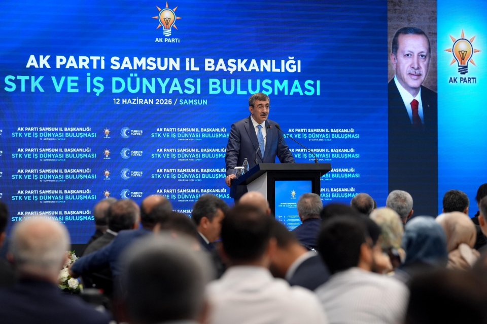 Cumhurbaşkanı Yardımcısı Sayın Cevdet YILMAZ' ın katılımıyla gerçekleştirilen STK ve İş Dünyası Buluşması Programı