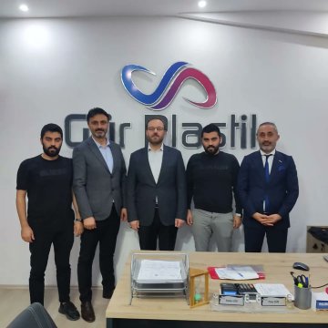 Şube Başkanımız Gürsam Plastik Ambalaj  işyerinde ziyaret etti.  