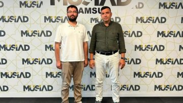 Yeşilay Samsun Şube Başkanı Emre GÜNEŞ, Şube Başkanımız Osman ÖĞÜTEN’i ziyaret etti.