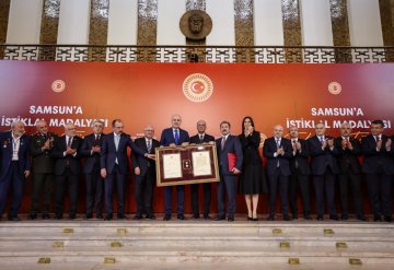 Millî Mücadele’nin ilk adımının atıldığı şehrimize, İstiklal Madalyası tevcih edildi.