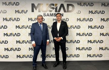 Şube Başkanımız Osman ÖĞÜTEN, MC Filtre Yönetim Kurulu Başkanı Emekli Tuğgeneral Ömer Faruk KÜÇÜK' ü derneğimizde ağırladı.