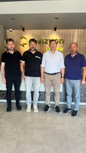Şube Başkanımız Osman ÖĞÜTEN, üyemiz Adem İNÇ ‘i  (Revizyon Prime) iş yerinde ziyaret etti.