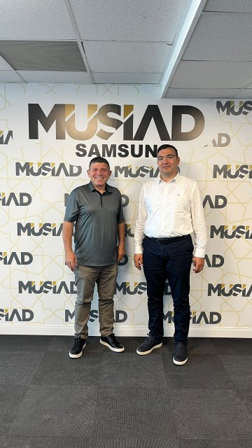 New Jersey Sorumlusu Mahmut ÖZDAMAR, Şube Başkanımız Osman ÖĞÜTEN ‘i ziyaret etti.