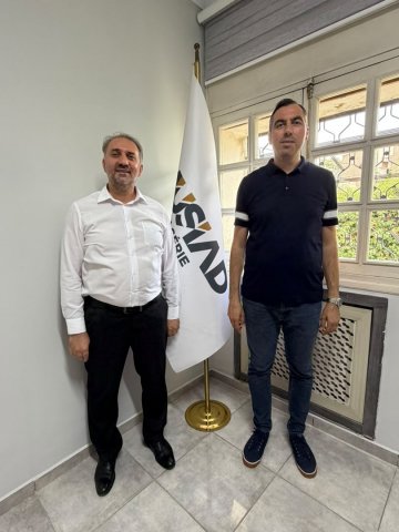 Yönetim Kurulu üyelerimizden Haluk KÜÇÜKİBRAHİMOĞLU , MÜSİAD Cezayir Şube Başkanımız Kenan KÖSEN ' i ziyaret etti.
