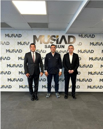 Halk Bankası iştiraki Finansal Destekler Birimi Yöneticisi Asım Can YILMAZ ve Halkbank Samsun Şube Müdürü Burak UÇAR, Şube Başkanımız Osman ÖĞÜTEN’i ziyaret etti.
