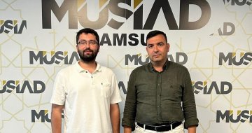 Yeşilay Samsun Şube Başkanı Emre GÜNEŞ, Şube Başkanımız Osman ÖĞÜTEN’i ziyaret etti.