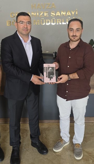 Şube Başkanımız Osman ÖĞÜTEN ve üyelerimiz, Havza OSB Müdürü Emre KADİROĞLU’ nu ziyaret etti.