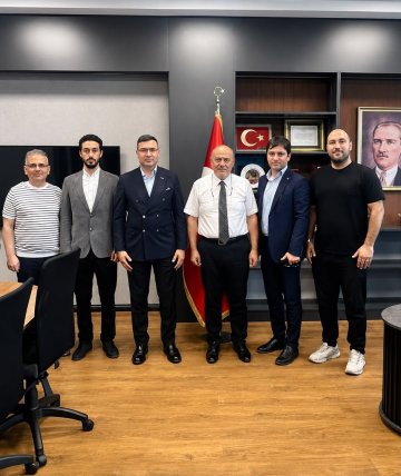Şube Başkanımız Osman ÖĞÜTEN ve YK üyelerimiz ,Samsun Şehir Hastanesi Başhekimi Doç.Dr. Mahmut ULUBAY'ı ziyaret etti.